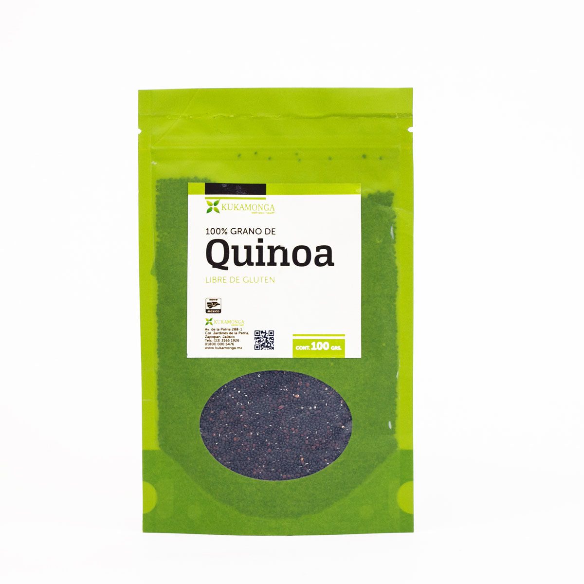 Quinoa Negra en Grano 100 gr Kukamonga