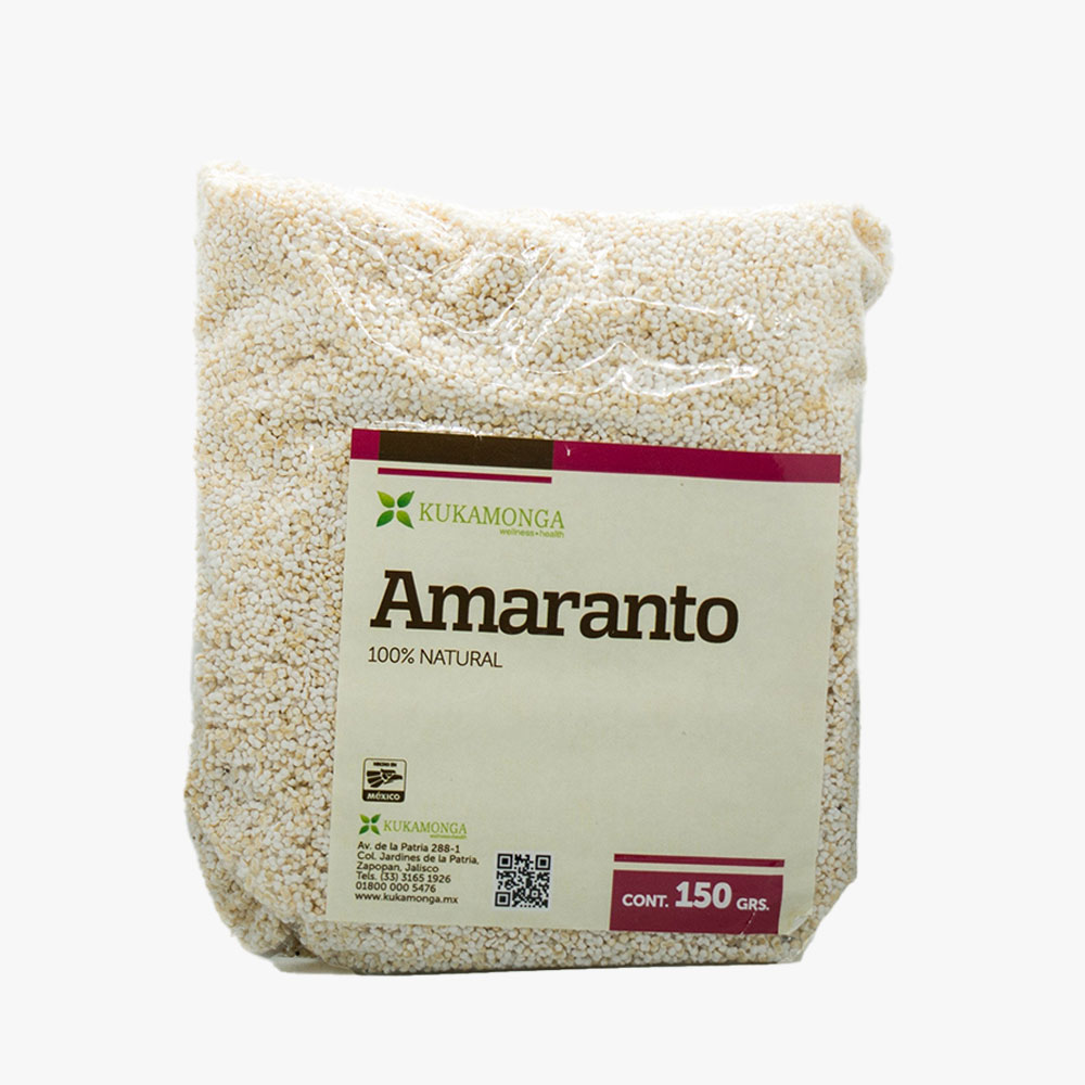Amaranto Tostado con Miel 150 gr Kukamonga