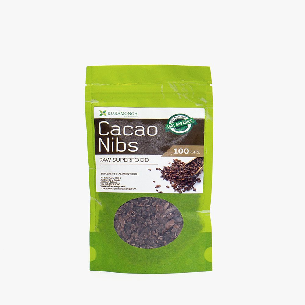 Cacao Nibs 100 gr Kukamonga