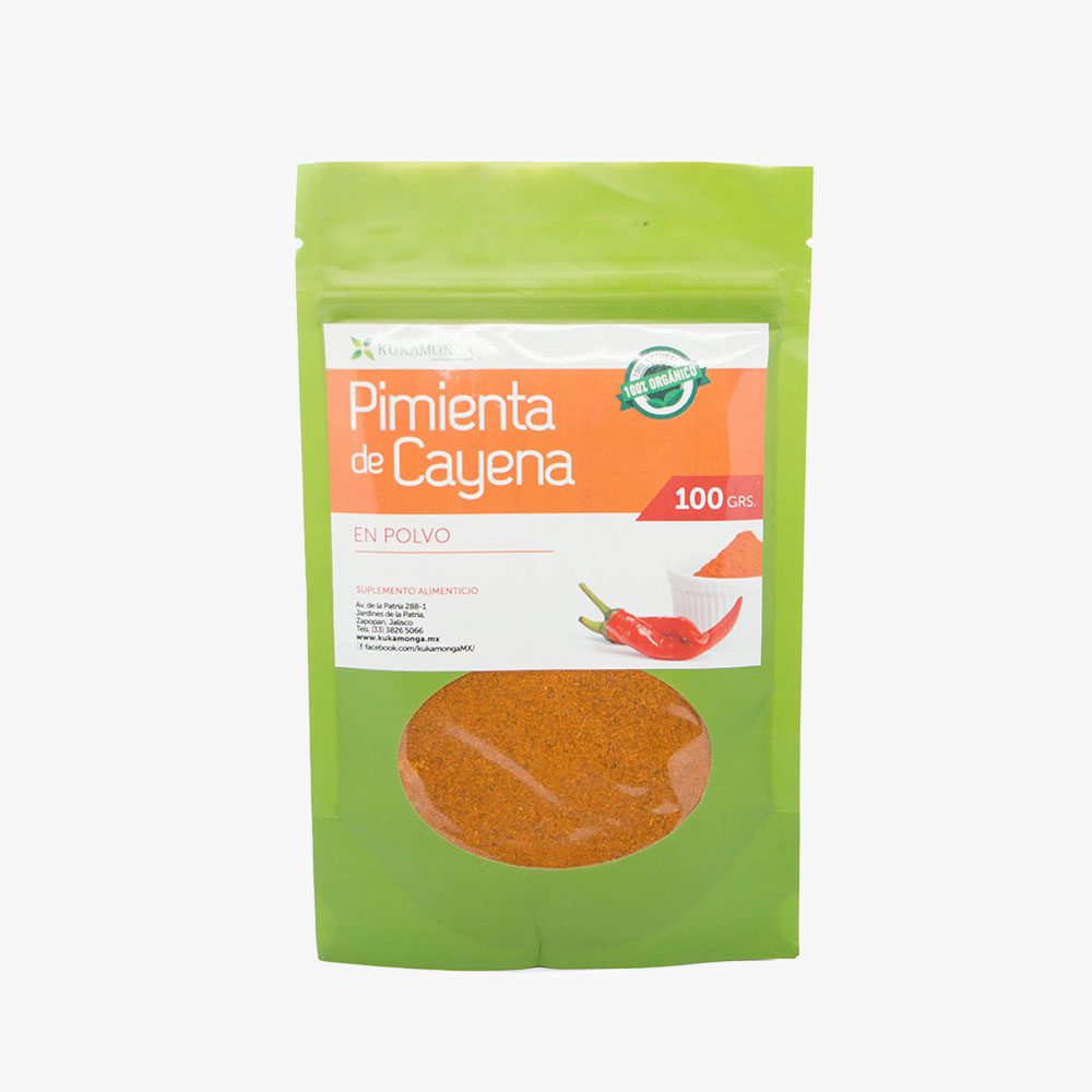 Pimienta de Cayena 100 gr Kukamonga