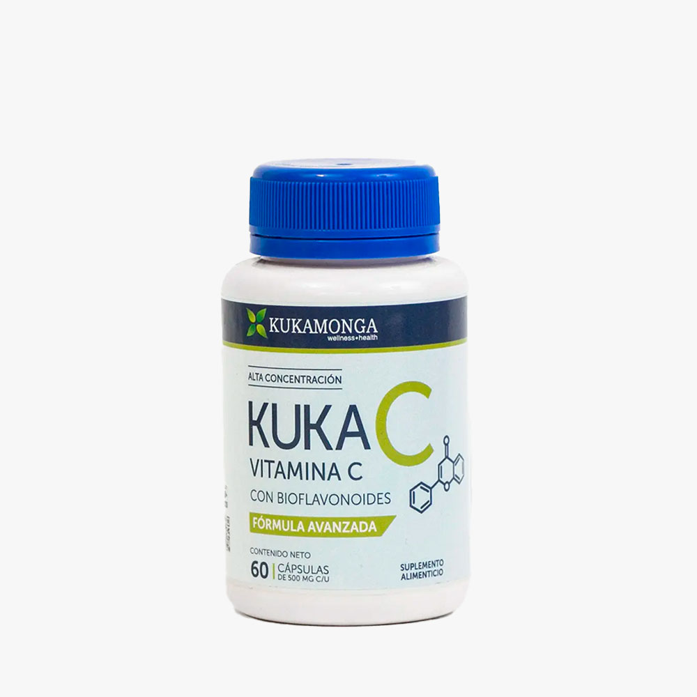 Vitamina C 60 Cápsulas Kukamonga