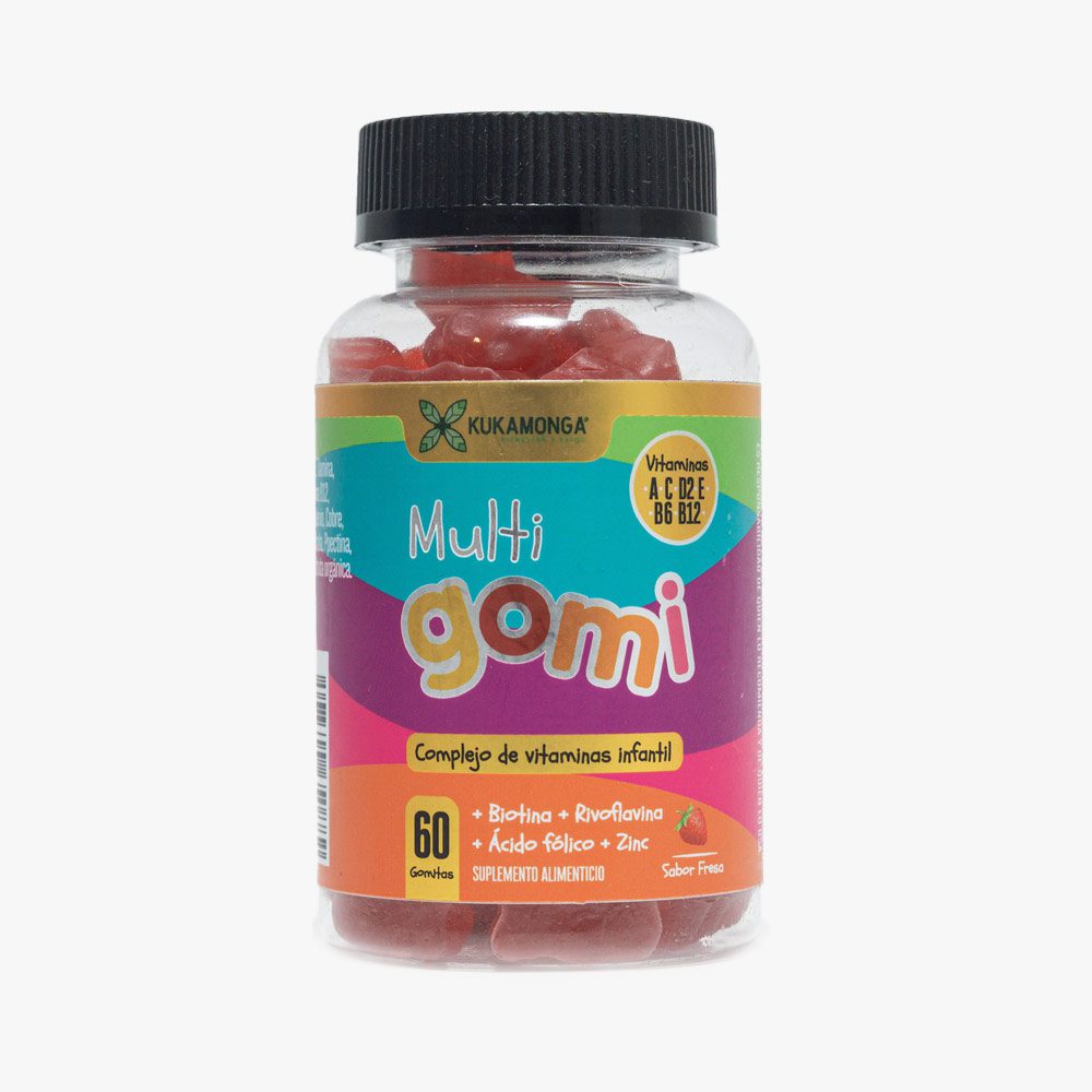 Multi Gomi – Complejo de vitaminas infantil 60 pzas.